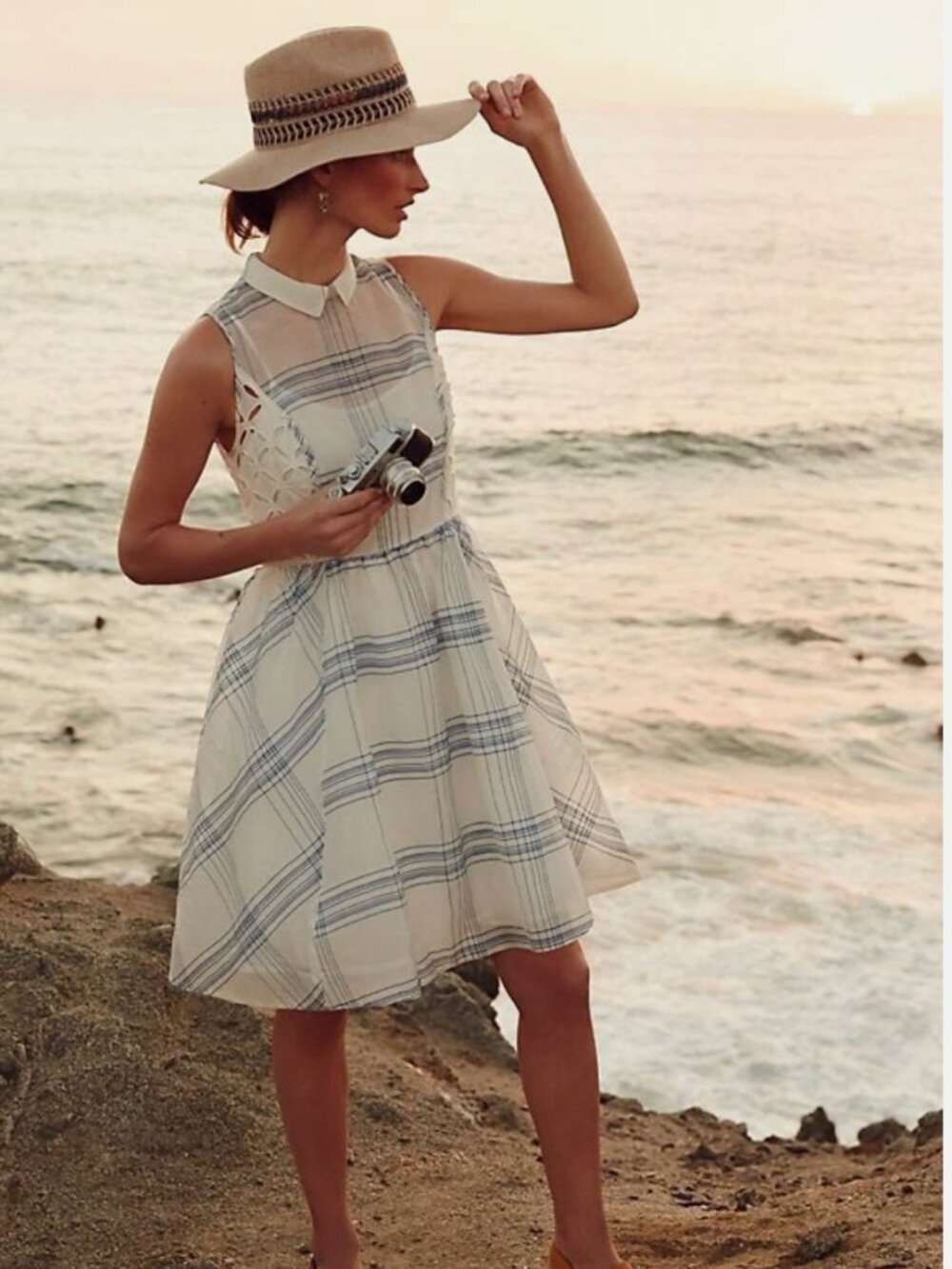 Anthropologie Moulinette Soeurs Seapane Dress Size 4 EUC